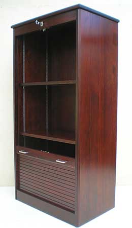 Rollladenschrank Farbe Mahagoni