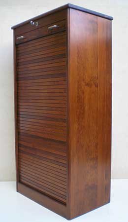 Rollladenschrank Farbe Nussbaum braun