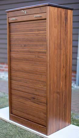 Rollladenschrank Farbe Nussbaum mittel