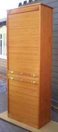 Breiter Rollladenschrank Farbe Kirschbaum