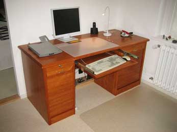 Schreibtisch Goldteak